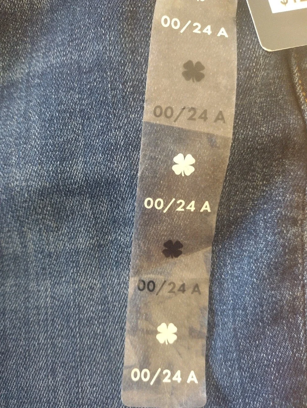 Women's Size 00 Lucky Brand Ava Mid Rise Skinny Jeans 24/27